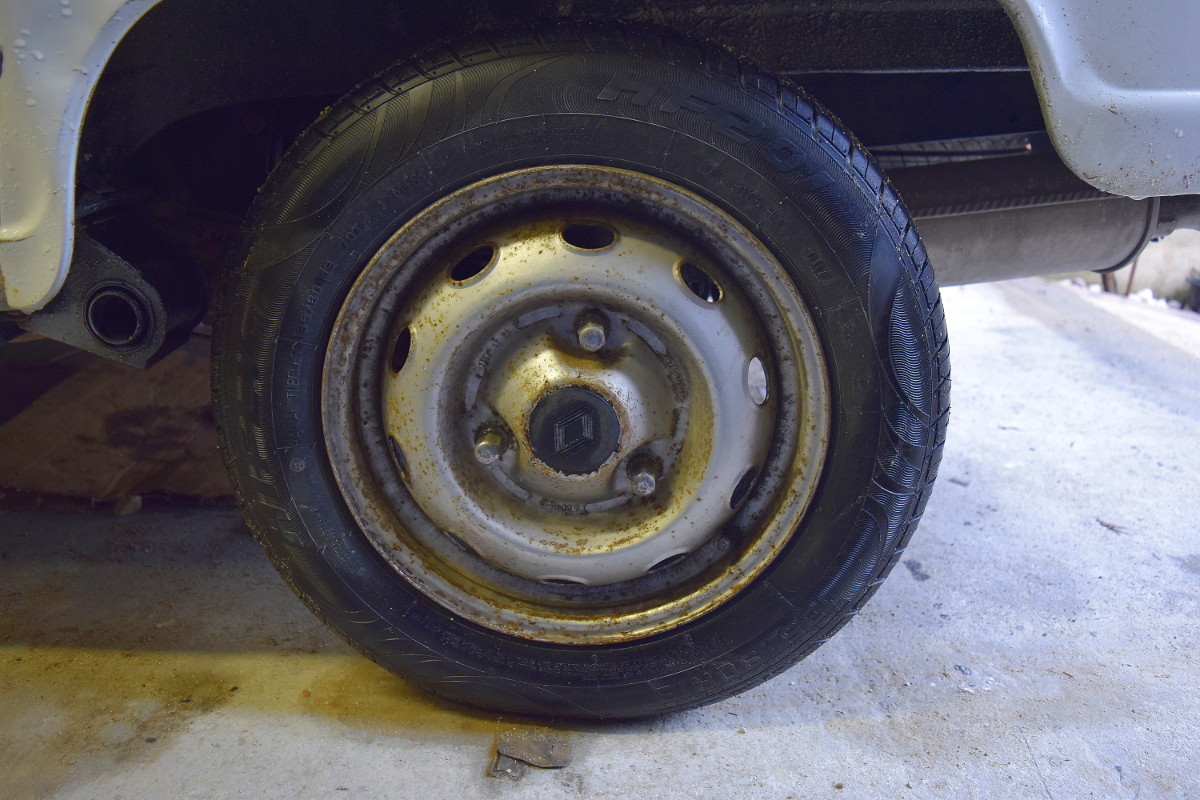 Jante de 4L rouillée à rénover