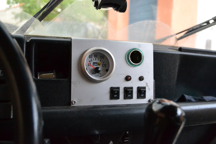 manomètre température eau 4L trophy