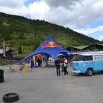 village départ circuit des glaces red bull cocorico 2016