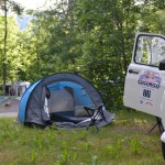 camping renault 4L red bull cocorico
